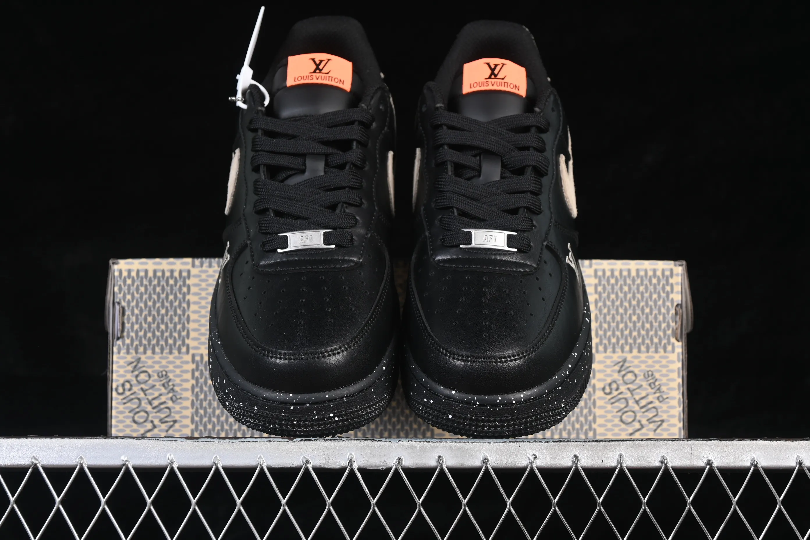 All Categories Nk Air Force 1 Air Force Series Nk Air Force 1 Low Air Force Low Nike Air Force 1'07 Low Joint Jet Black Star Dot Air Force One Low Casual Shoes NH0601-586
